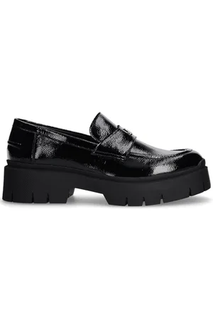 HUGO BOSS Kraftige loafers i læder