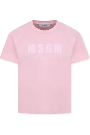 Msgm T-shirt med logotryk