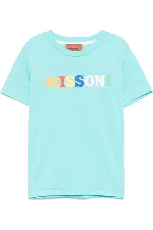 Missoni T-shirt med logotryk