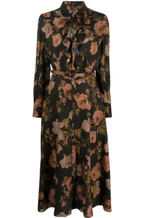 Ralph Lauren Blakye skjortekjole med blomstertryk