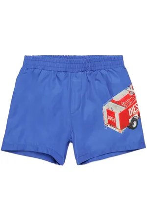 Diesel Badeshorts med grafisk tryk