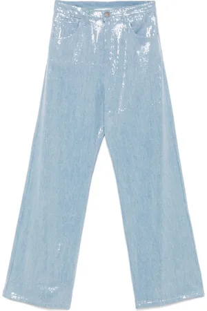 FEDERICA TOSI Jeans med pailletter