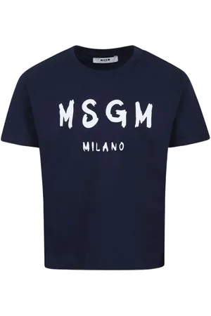 Msgm T-shirt med logotryk