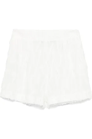 FEDERICA TOSI Shorts med applikeret detalje