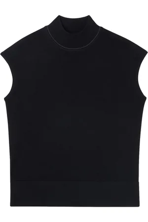 ST. JOHN Strikket uldvest