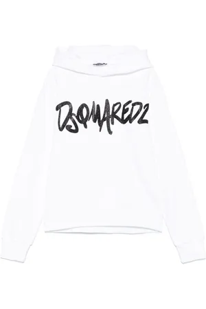 Dsquared2 Logo-udsmykket hættetrøje
