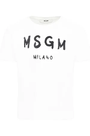 Msgm T-shirt med logotryk