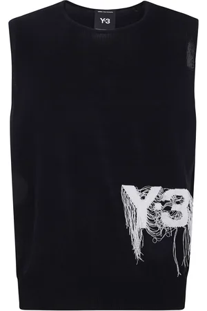 Y-3 Vest med broderet logo