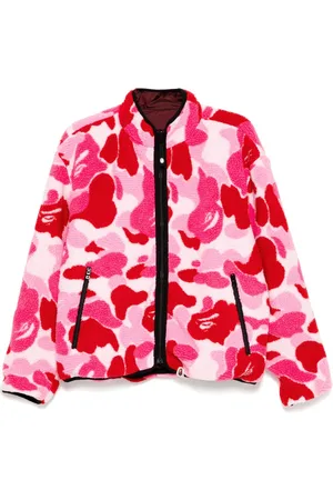 A Bathing Ape Vendbar Abc Camo Boa jakke i ripstop