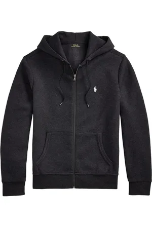 Ralph Lauren Hættetrøje i fleece med lynlås