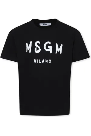 Msgm T-shirt med logotryk
