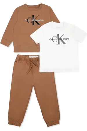Calvin Klein Joggingbukser med broderet logo