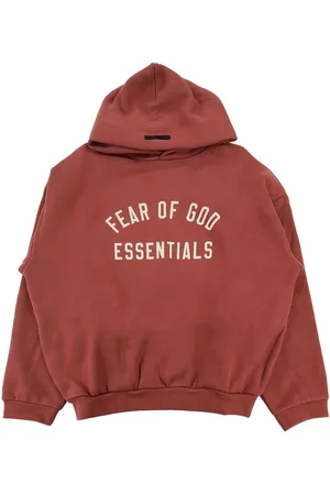 FEAR OF GOD Hættetrøje med logotryk