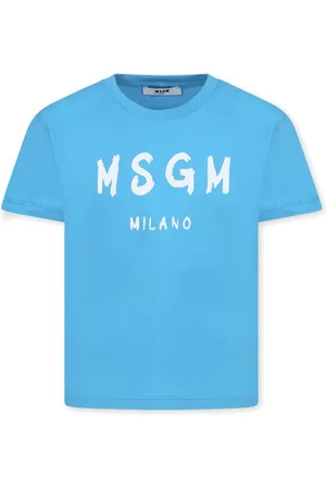 Msgm T-shirt med logotryk