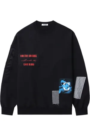 UNDERCOVER Sweatshirt med mærkedetalje