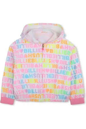 Billieblush Hættetrøje med logotryk