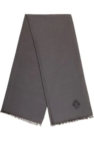 Bally Tørklæde med broderet logo