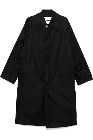 Jil Sander Gabardine-vævet trenchcoat