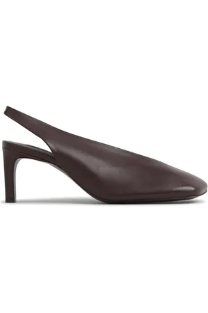 Jil Sander 70 mm pumps i læder