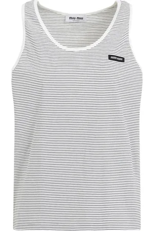 Miu Miu Stribet tanktop