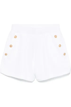 Balmain Shorts med prægede knapper