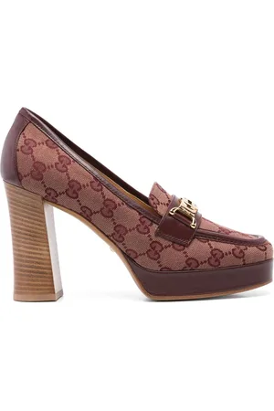 Gucci 105 mm GG Supreme pumps