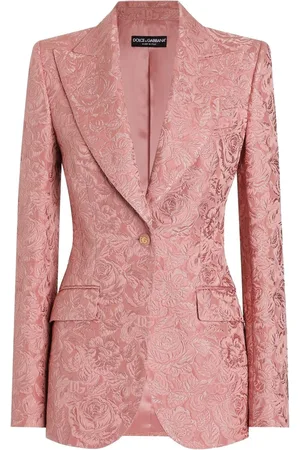 Dolce & Gabbana Blazer i blomstret jacquard