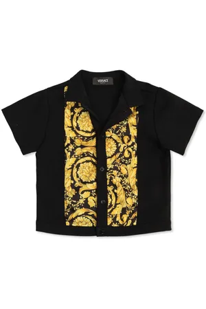 VERSACE Skjorte med baroktryk
