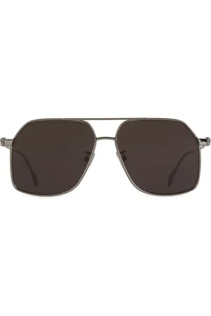 Alexander McQueen Pilot-solbriller