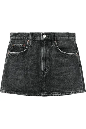 AGOLDE Kort denimnederdel