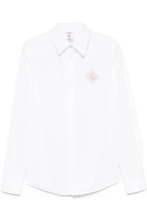 Casablanca Skjorte med monogram-broderi