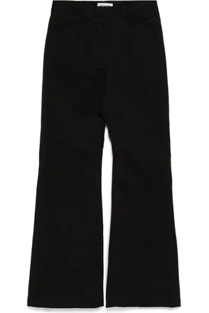 Low Classic Bootcut-bukser med læg