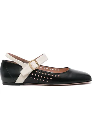 Bally Ballerinaer med perforeret detalje