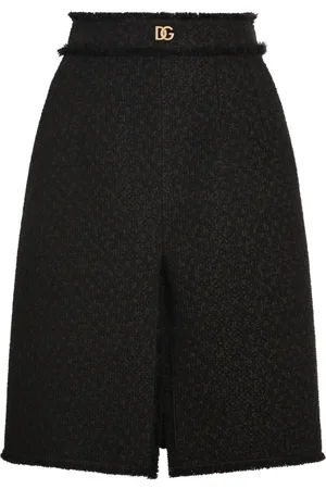 Dolce & Gabbana Mellemlang nederdel i tweed