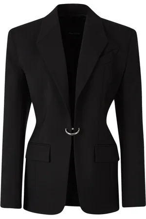 MUGLER Skræddersyet blazer med piercing