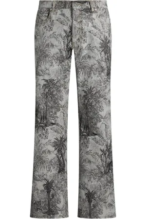 Etro Jeans i jacquard med brede ben