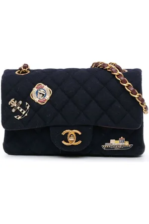 CHANEL Mini rektangulær Sailor Single Flap crossbody-taske fra 2018-2019