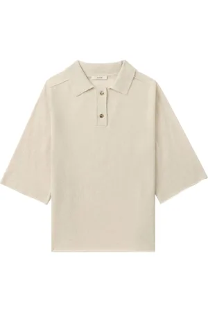 haikure Finstrikket polo-top