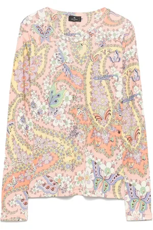 Etro Top med paisleytryk