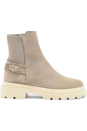 santoni 40 mm støvler i ruskind