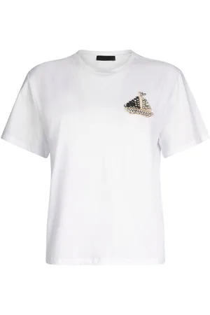 Liu Jo T-shirt med rhinstensudmykket båd