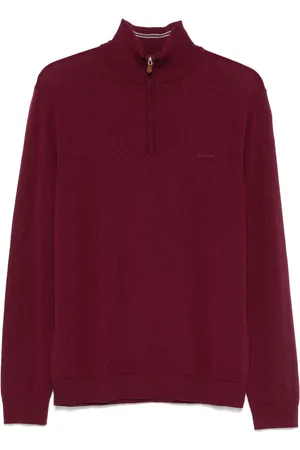 GANT Finstrikket sweater i merino
