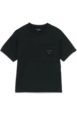 Emporio Armani T-shirt med logobroderi