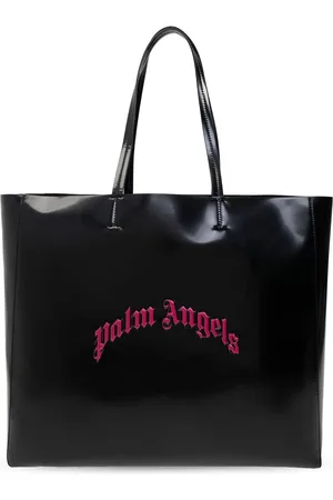 Palm Angels Kurvet tote med logo