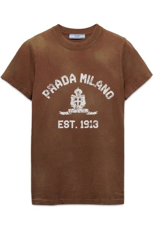 Prada T-shirt med logotryk
