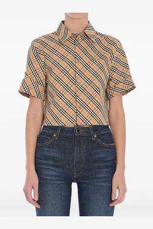 Burberry Cropped skjorte