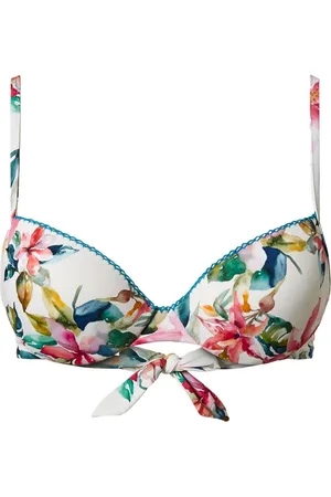 Twin-Set Bikinitop med blomstret tryk og push-up
