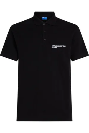 Karl Lagerfeld Polo med broderet logo
