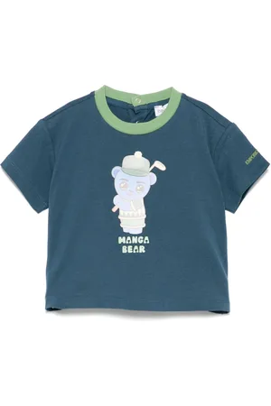Emporio Armani T-shirt med mærkedetalje