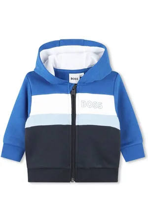 HUGO BOSS Colourblocked hættetrøje